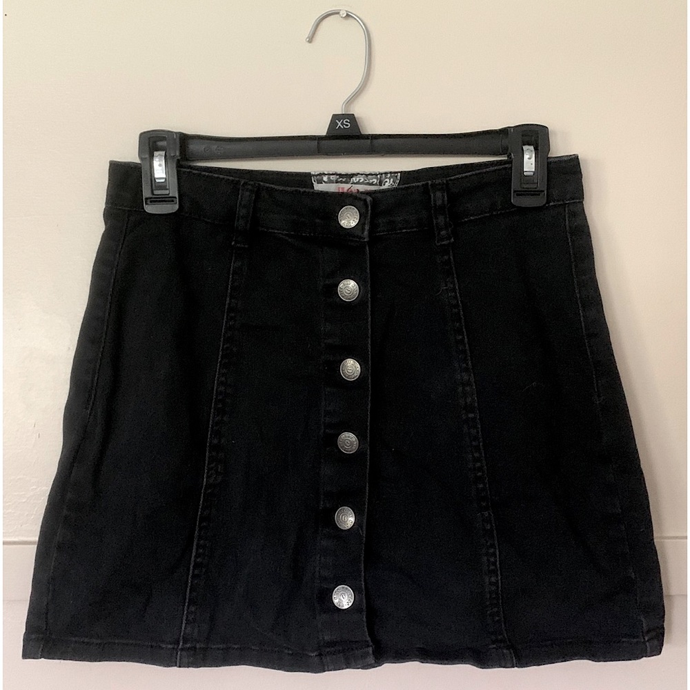Hot Kiss Skylar Denim Mini skirt